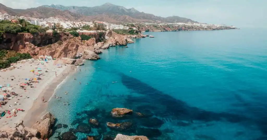 Vista exterior de Apartamento en venta en Nerja con Aire acondicionado, Terraza y Amueblado