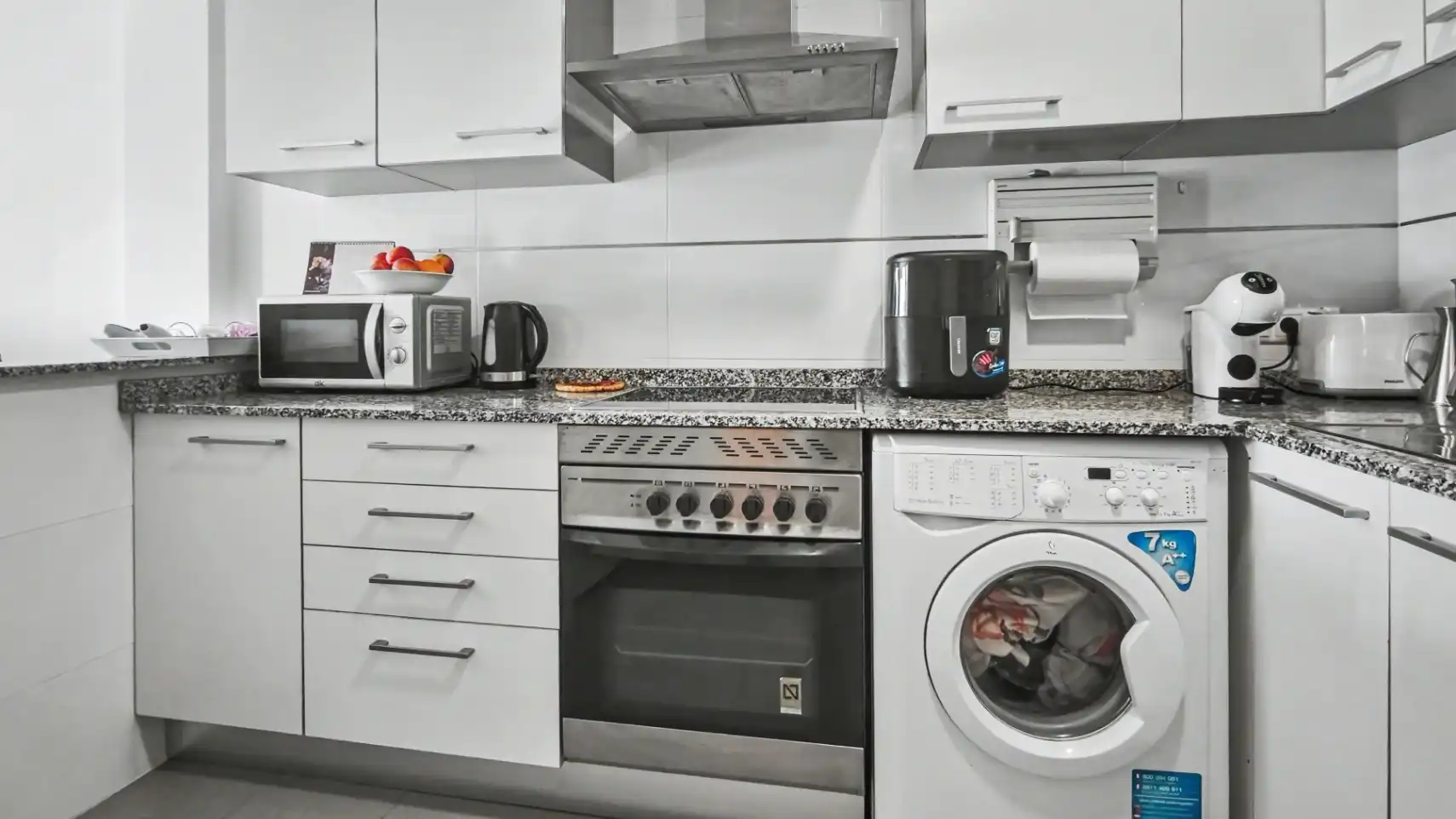 Kitchen of Apartments for sale in Oliva  with Air Conditioner, Heating and Private garden
