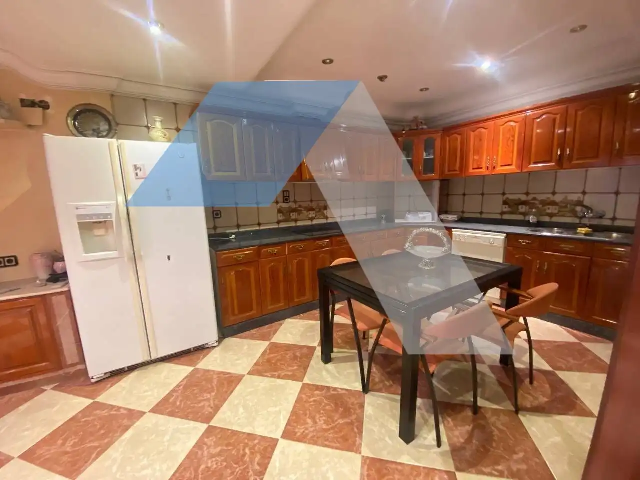 Kitchen of Flat for sale in Aspe  with Air Conditioner, Furnished and Balcony