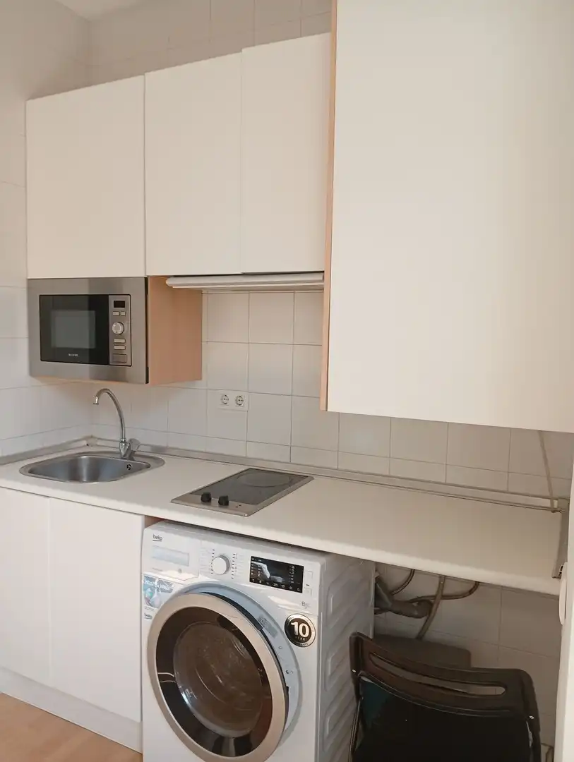 Cocina de Piso de alquiler en Málaga Capital con Aire acondicionado y Amueblado