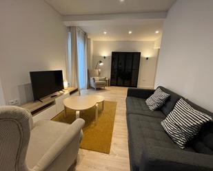 Living room of Flat to rent in  Logroño  with Parquet flooring and Terrace