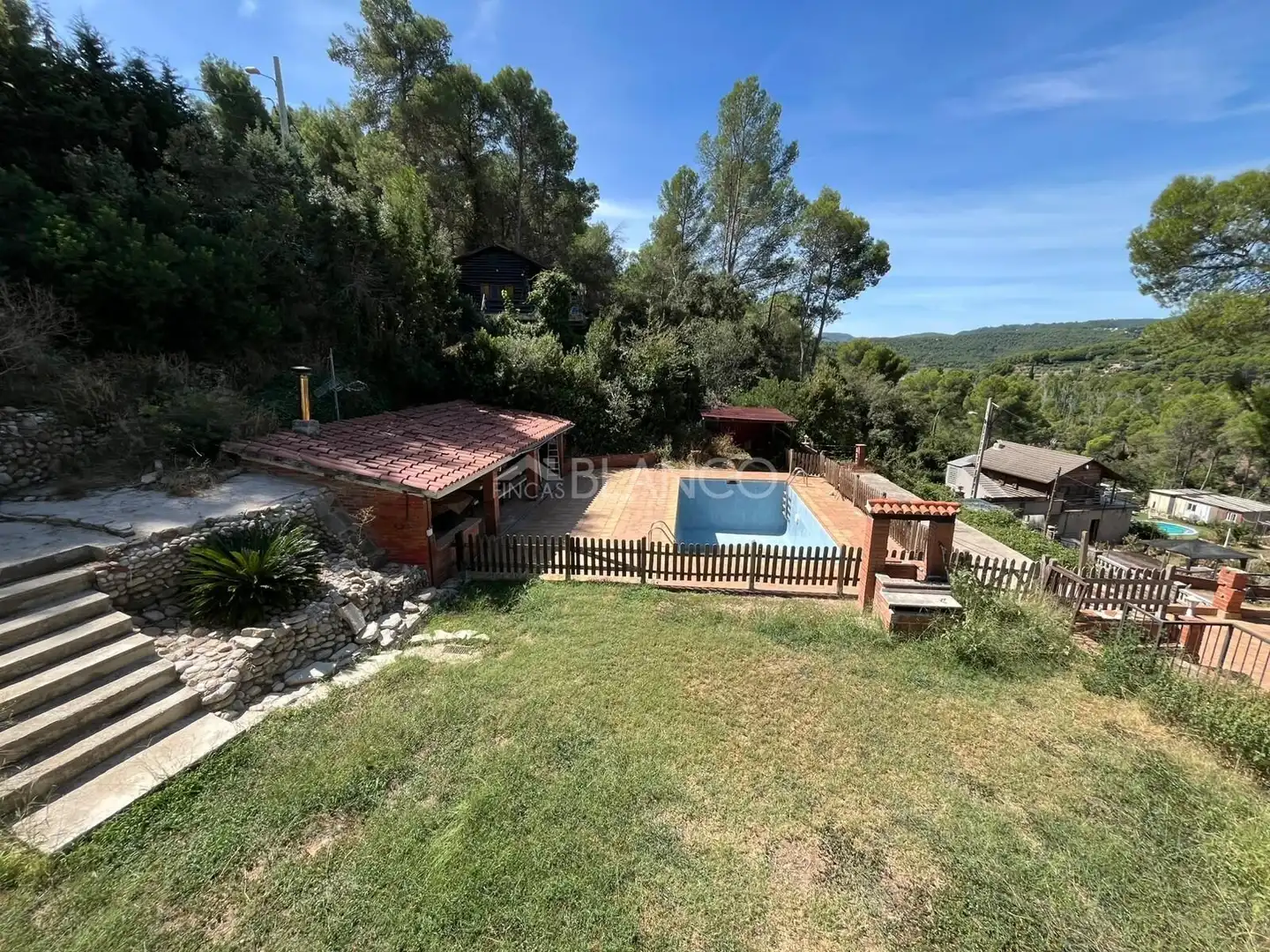 Piscina de Casa o xalet en venda en Piera