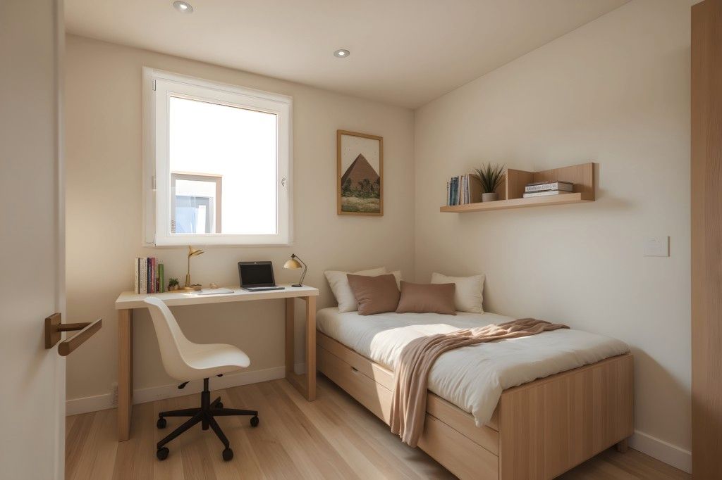 Dormitori de Apartament en venda en  Barcelona Capital amb Aire condicionat, Calefacció i Parquet