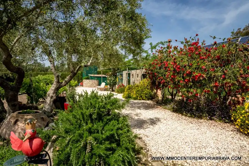 Jardín de Finca rústica en venta en Masarac i Vilarnadal con Aire acondicionado, Jardín privado y Terraza