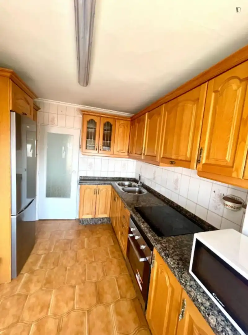 Kitchen of Apartments for share in Murcia  with Furnished and Oven