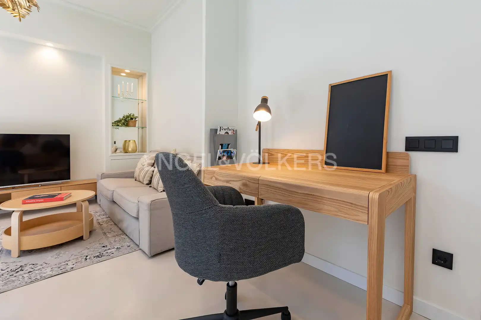 Sala de estar de Piso en venta en Barcelona con Aire acondicionado, Calefacción y Balcón