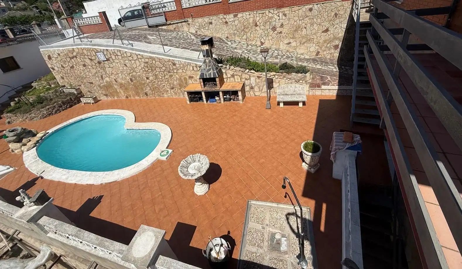 Piscina de Casa o xalet en venda en Vallgorguina amb Calefacció, Terrassa i Piscina