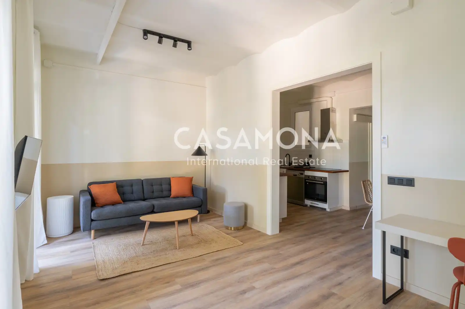 Living room of Apartments for rent in Sant Martí