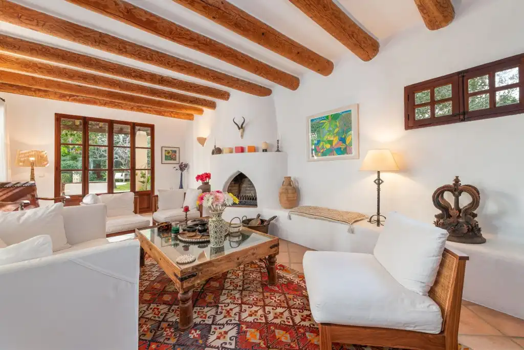 Sala de estar de Casa o chalet en venta en Alcúdia con Aire acondicionado, Calefacción y Jardín privado
