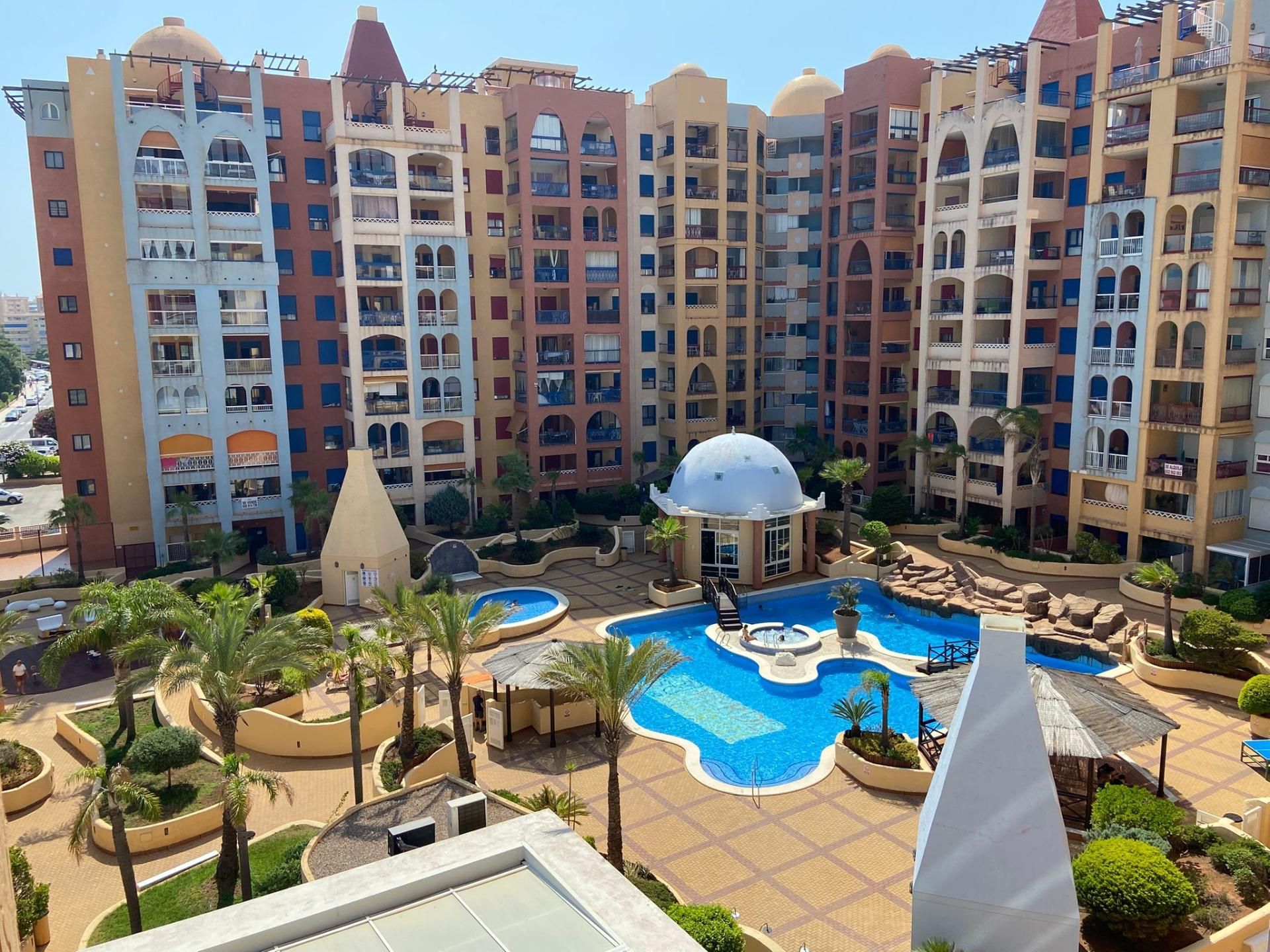 Swimming pool of Flat for sale in Cartagena  with Air Conditioner, Private garden and Terrace