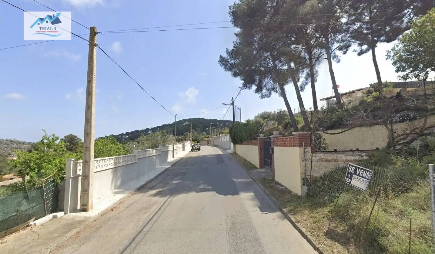 Vista exterior de Casa o xalet en venda en Cubelles amb Jardí privat i Terrassa