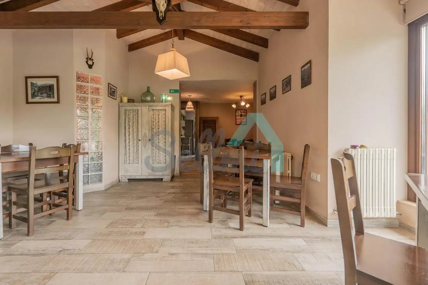 Comedor de Casa o chalet en venta en Sobrescobio con Calefacción, Jardín privado y Terraza