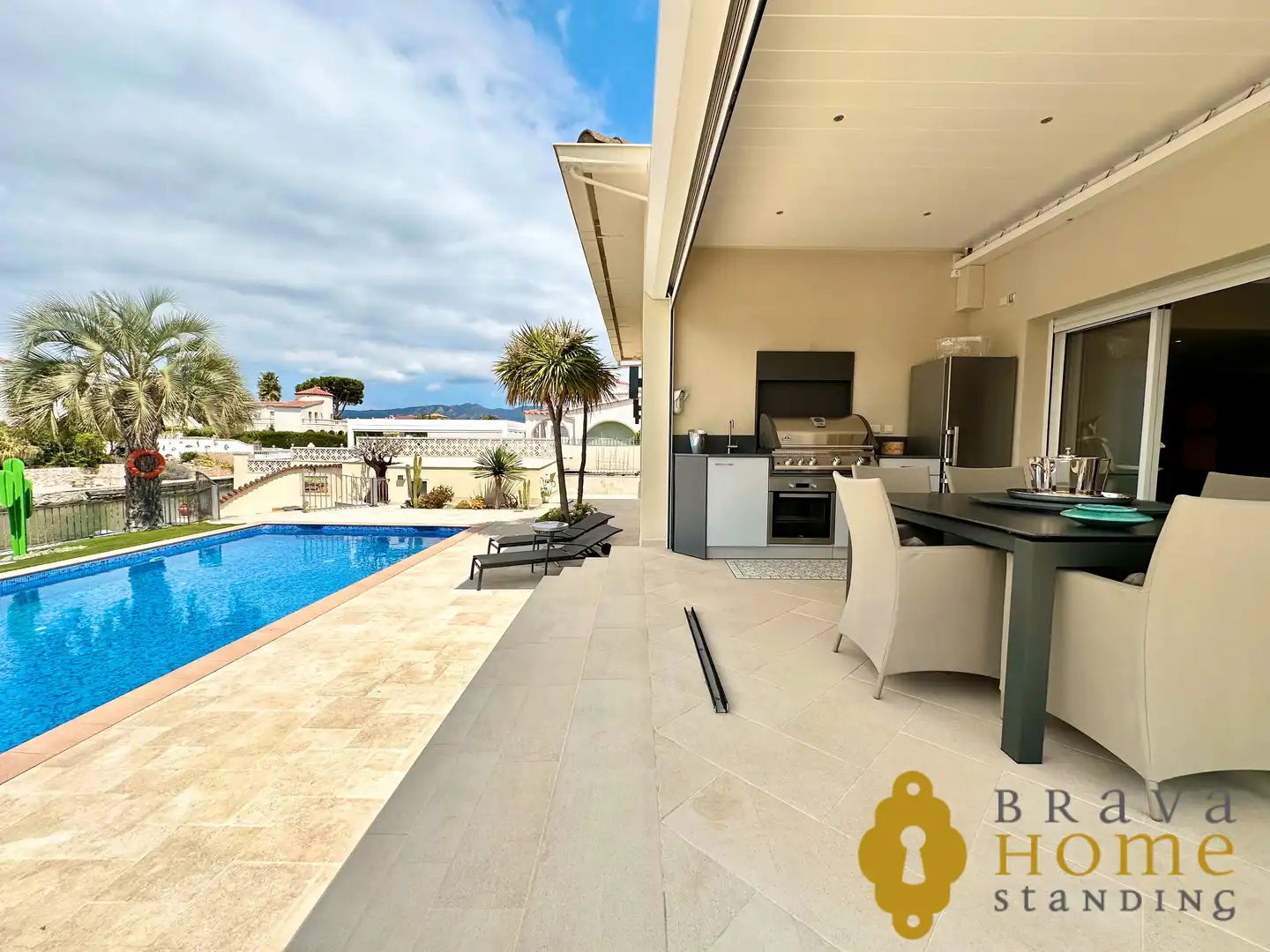 Terrace of Houses for sale in Empuriabrava  with Air Conditioner, Heating and Private garden