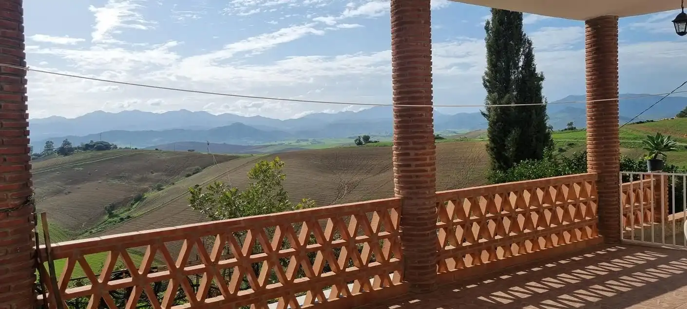 Vista exterior de Casa o chalet en venta en Casarabonela con Jardín privado, Terraza y Trastero