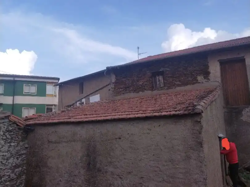 Vista exterior de Casa o xalet en venda en Guijuelo