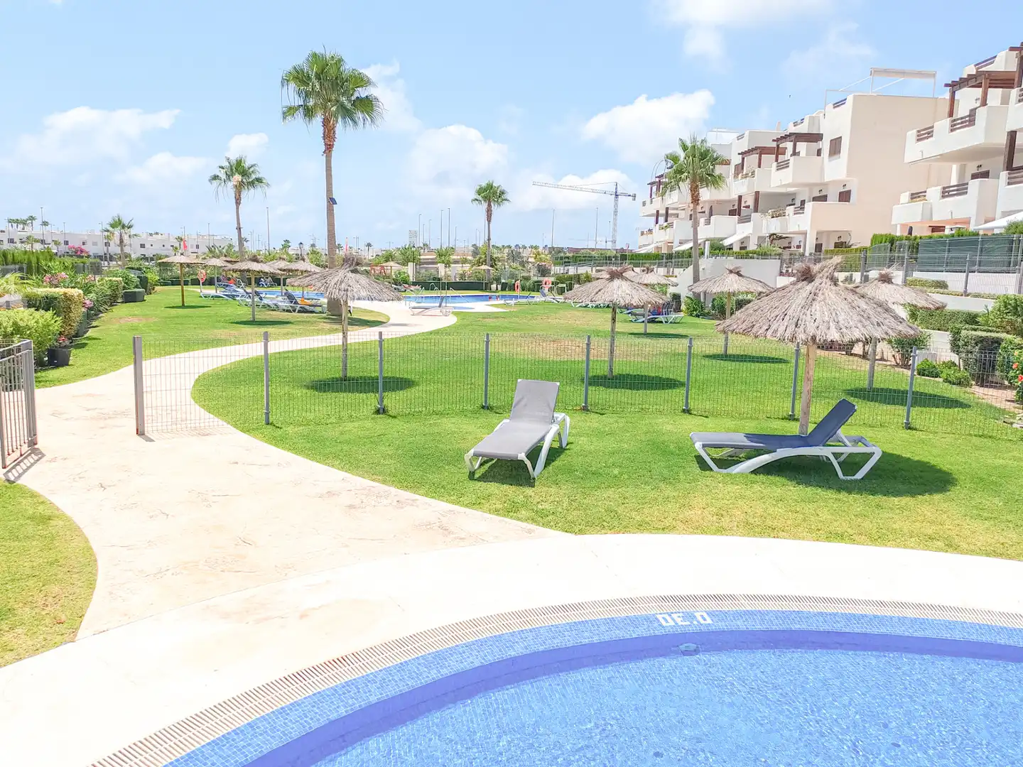 Schwimmbecken von Wohnung zum Verkauf in Pulpí mit Klimaanlage, Heizung und Terrasse