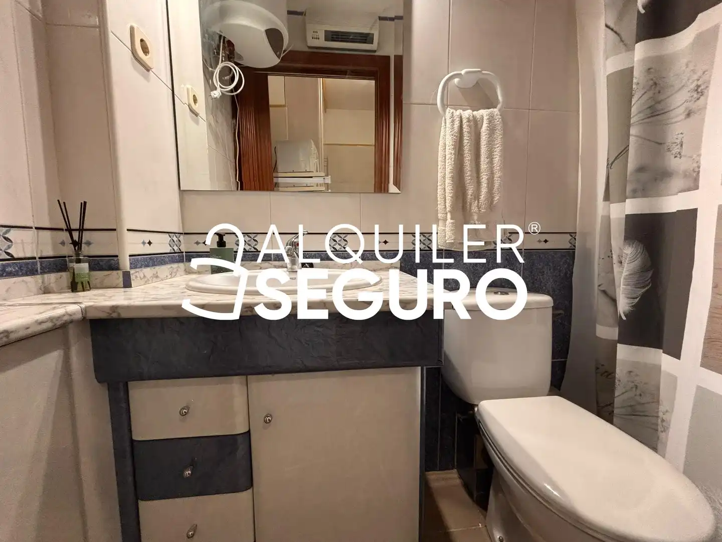 Badezimmer von Wohnung zur Miete in Puente de Vallecas
