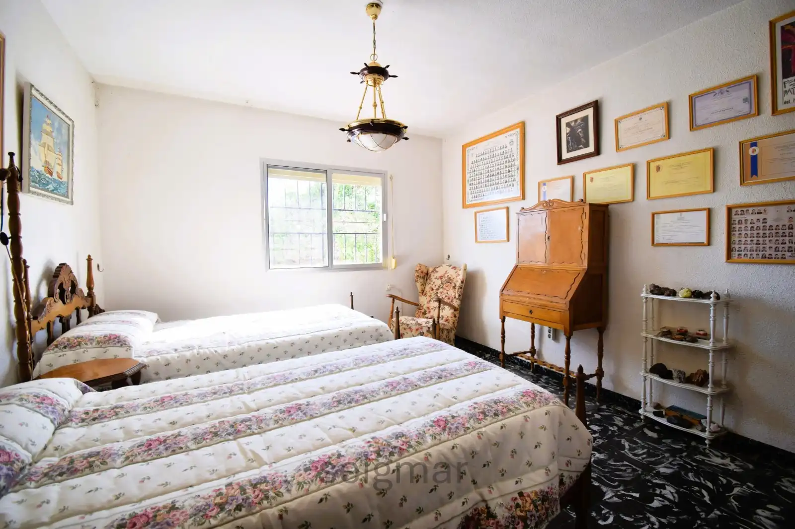 Bedroom of Houses for sale in Villajoyosa / La Vila Joiosa  with Air Conditioner, Heating and Private garden