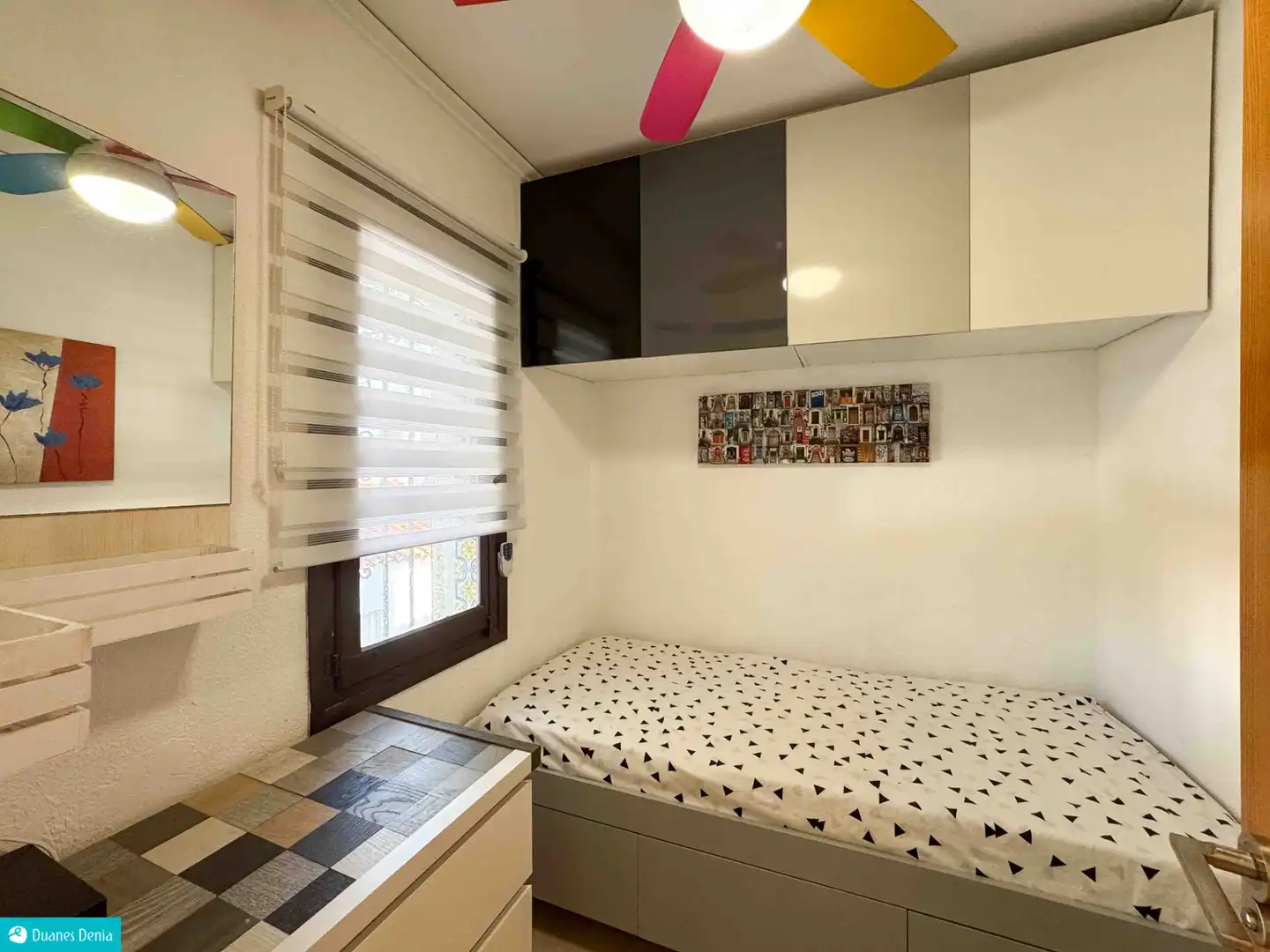 Dormitori de Casa adosada en venda en Dénia amb Aire condicionat, Jardí privat i Terrassa
