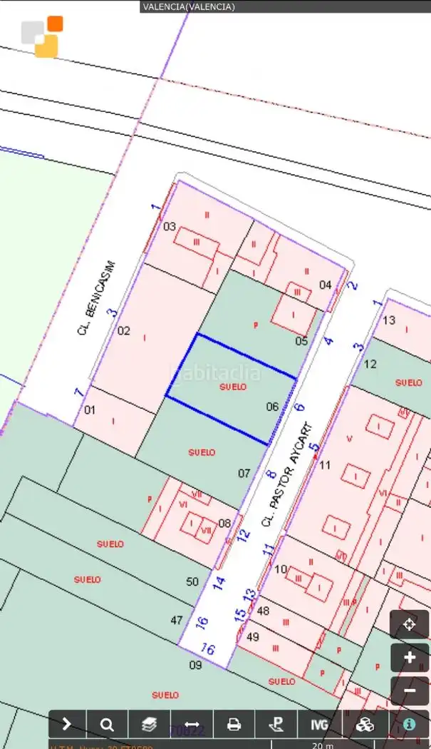Terreny residencial en venda a Carrer de Pastor Aycart 6