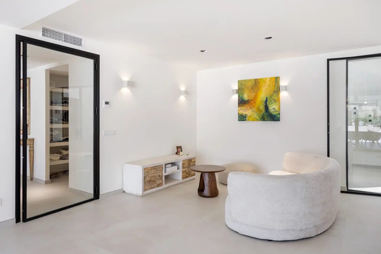 Sala d'estar de Casa o xalet en venda en Jávea / Xàbia amb Aire condicionat