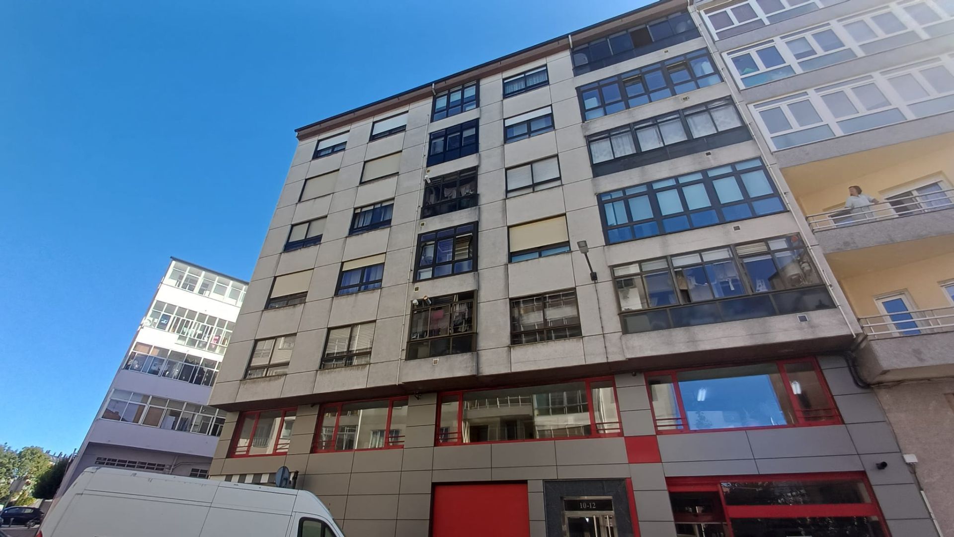 Vista exterior de Apartament en venda en Lugo Capital amb Calefacció, Traster i Moblat