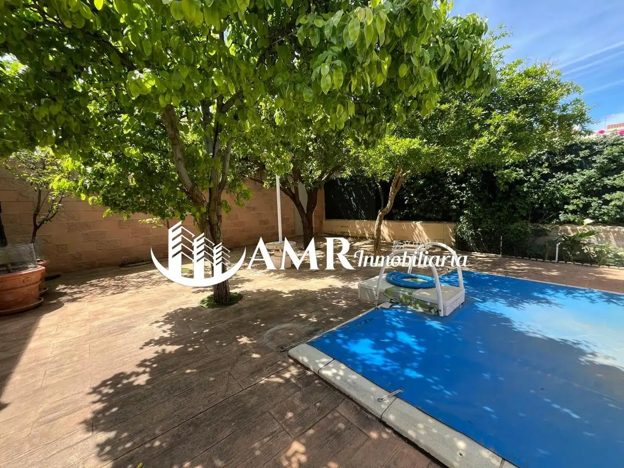 Jardín de Casa adosada en venta en Casarrubuelos con Aire acondicionado, Calefacción y Jardín privado