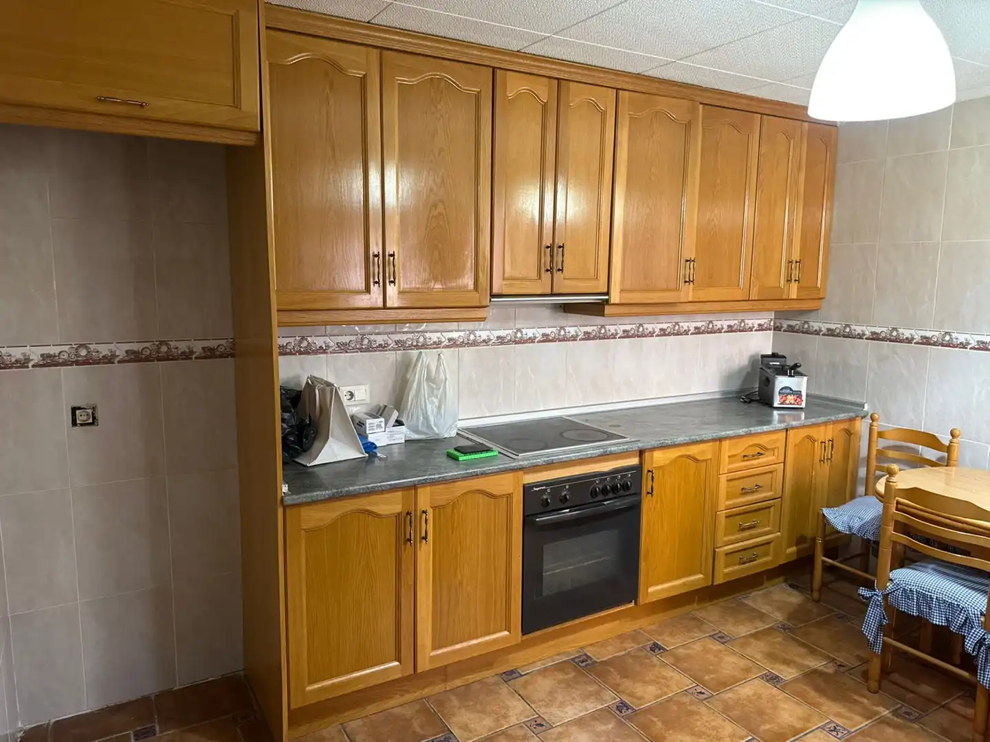 Kitchen of Flat for sale in Redován  with Air Conditioner, Furnished and Balcony