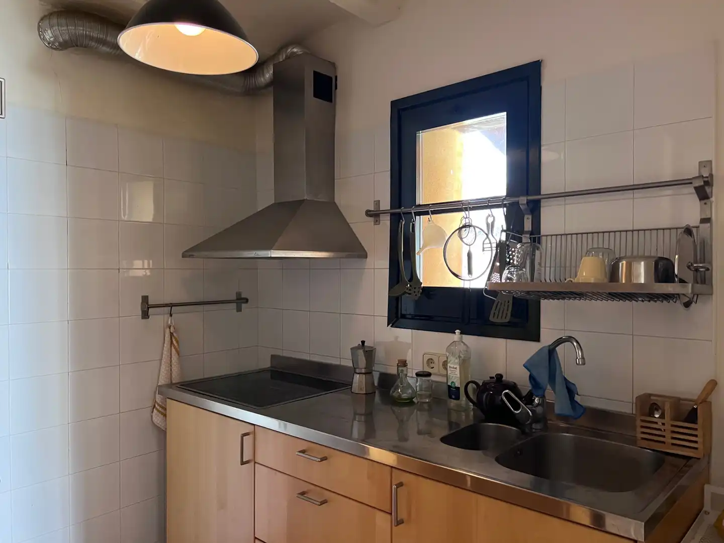 Cuina de Finca rústica en venda en Mieres (Girona) amb Aire condicionat, Jardí privat i Parquet