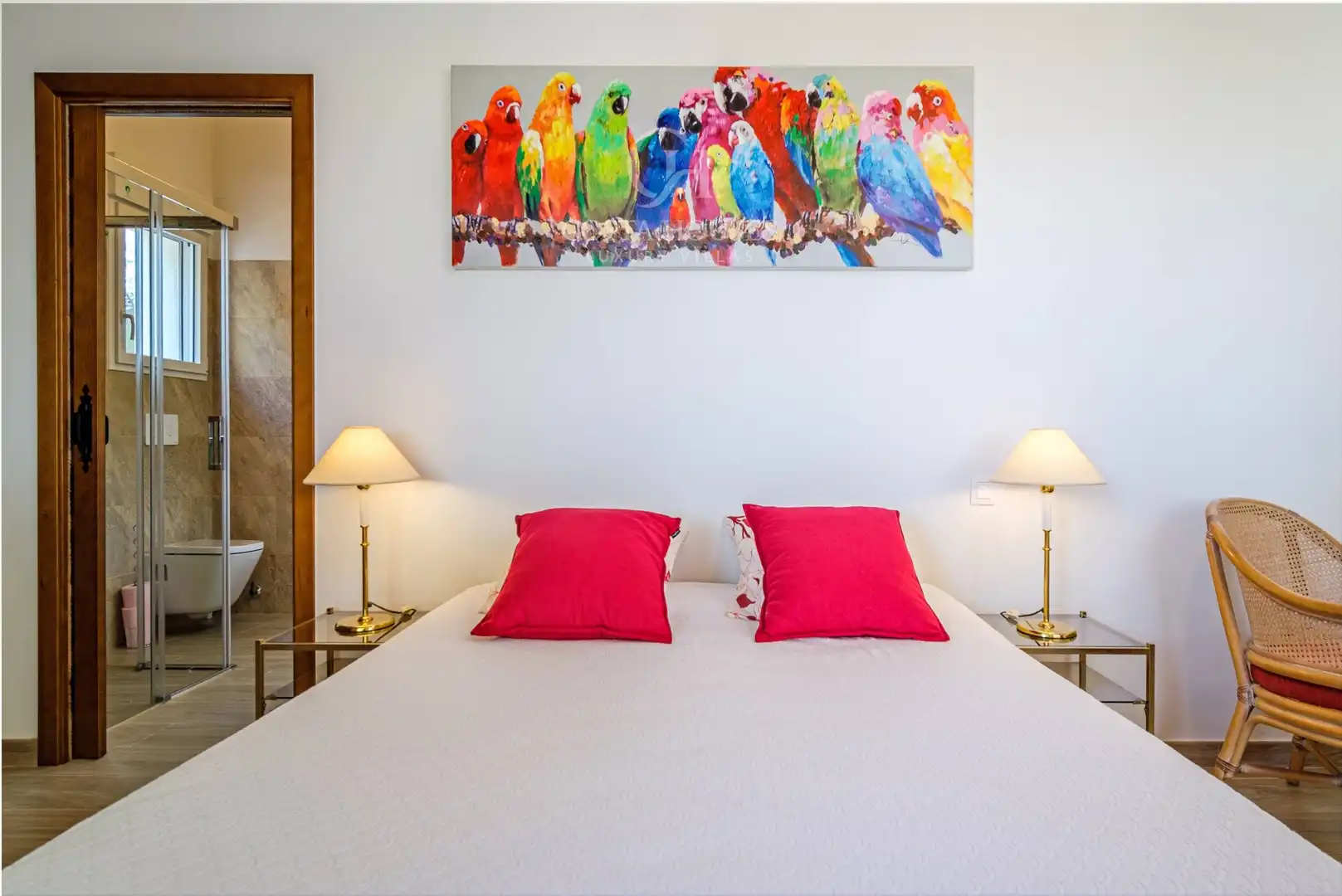 Bedroom of Houses for sale in Jávea / Xàbia  with Air Conditioner, Private garden and Terrace