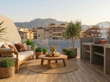 New build Penthouse with pool for sale in Carrer Miguel Hernández 109