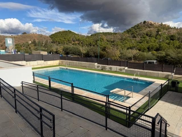 Swimming pool of Flat to rent in Málaga Capital  with Air Conditioner, Private garden and Terrace