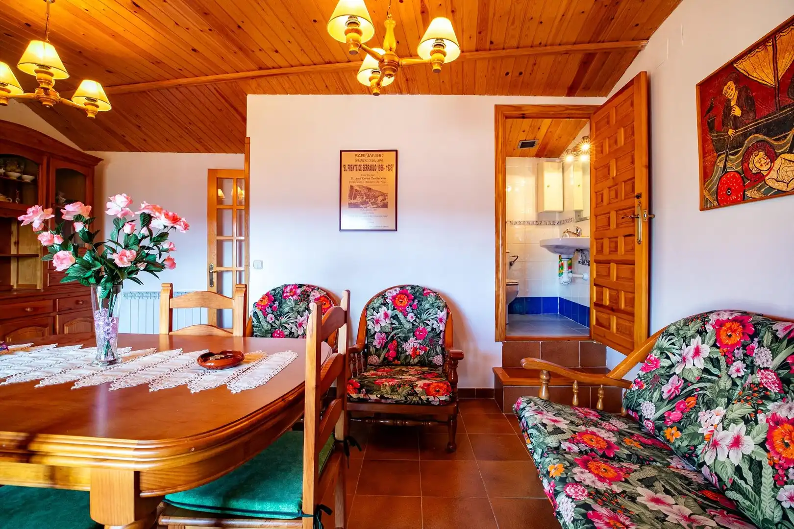 Dining room of Houses for sale in Agüero  with Heating, Terrace and Storage room