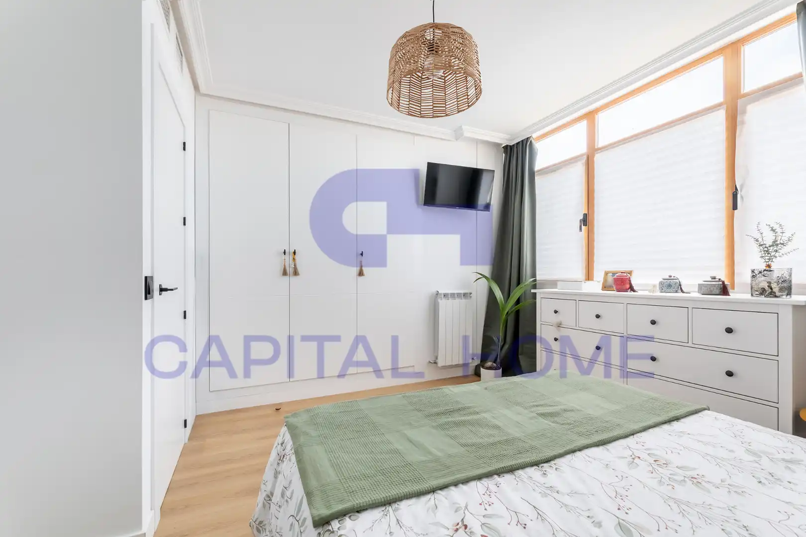 Schlafzimmer von Einfamilien-Reihenhaus zum Verkauf in Navalcarnero mit Klimaanlage, Heizung und Abstellraum