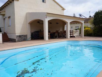 Swimming pool of House or chalet for sale in La Pobla de Montornès    with Air Conditioner, Heating and Private garden