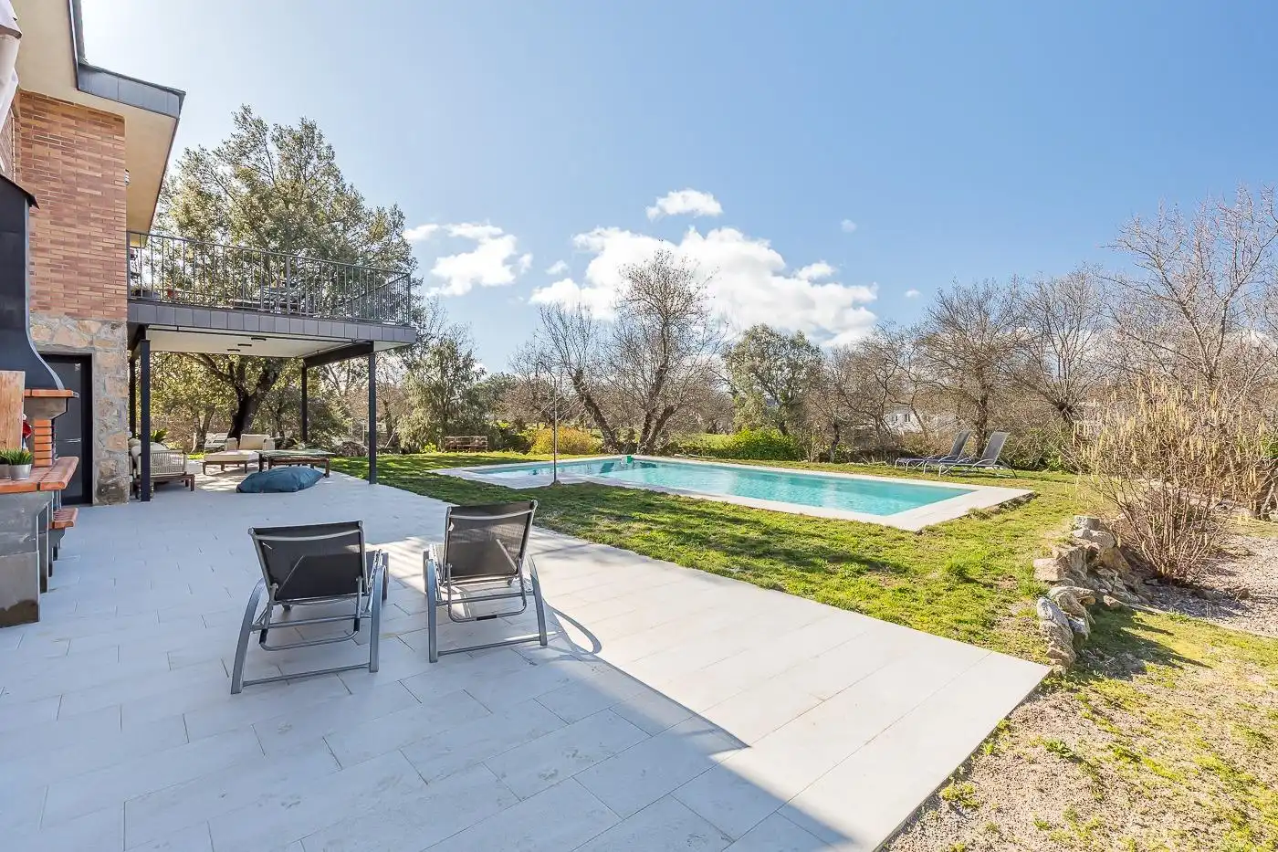 Terraza de Casa o chalet en venta en El Escorial con Calefacción, Jardín privado y Terraza