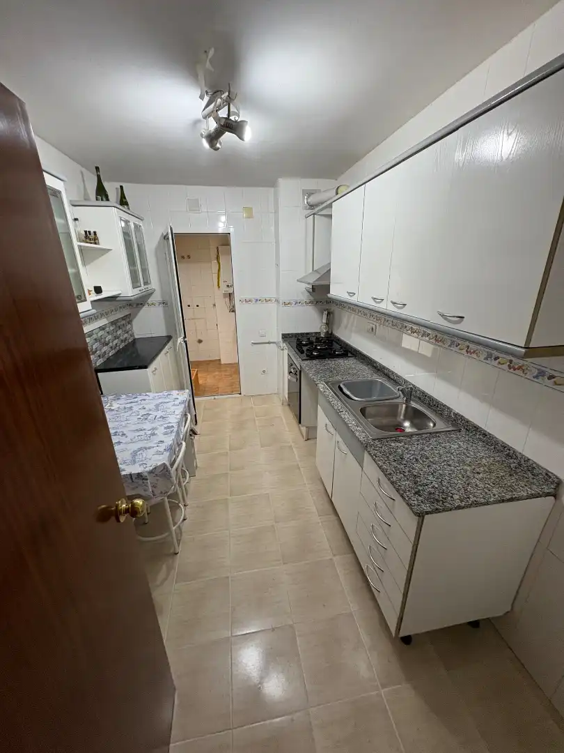 Kitchen of Flat for sale in Terrassa  with Air Conditioner, Heating and Private garden