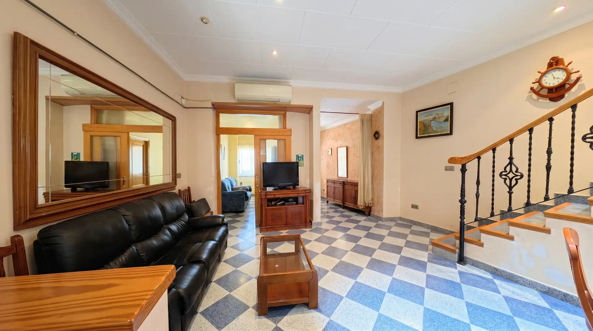 Sala de estar de Casa o chalet en venta en Pego con Aire acondicionado, Calefacción y Terraza