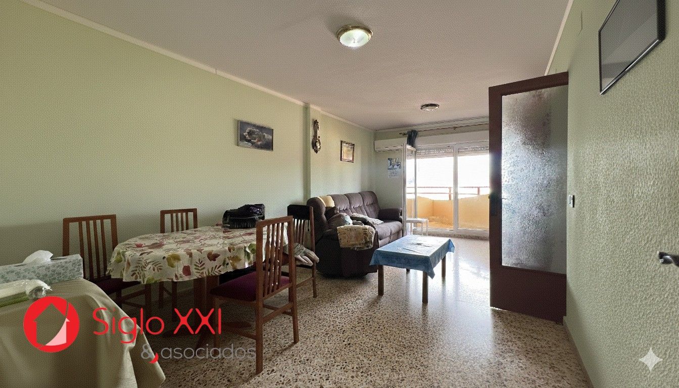 Living room of Flat for sale in Castellón de la Plana / Castelló de la Plana  with Air Conditioner
