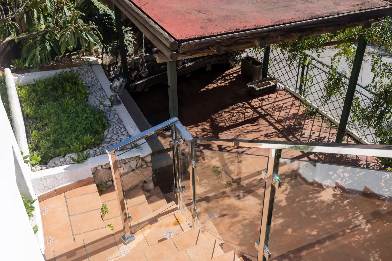Terrassa de Casa adosada en venda en Málaga amb Aire condicionat, Calefacció i Jardí privat
