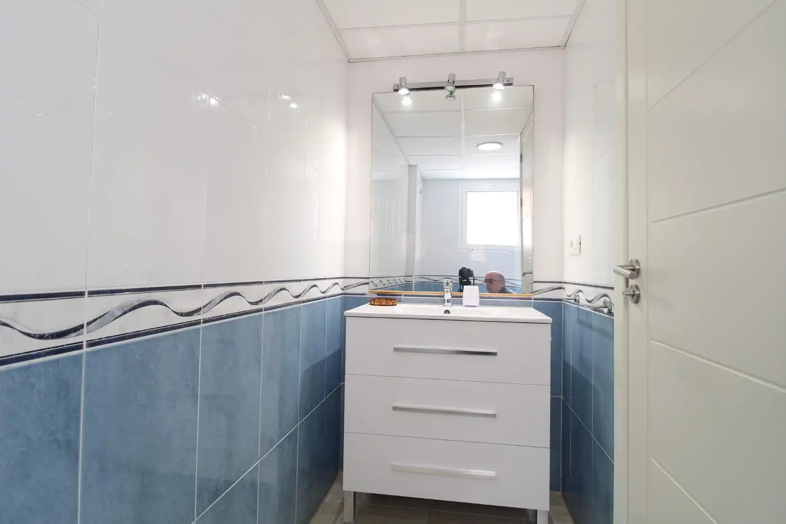 Baño de Apartamento en venta en Cullera con Calefacción, Jardín privado y Terraza