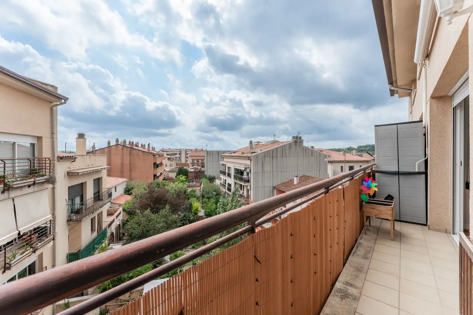 Balcony of Flat for sale in Can Illa