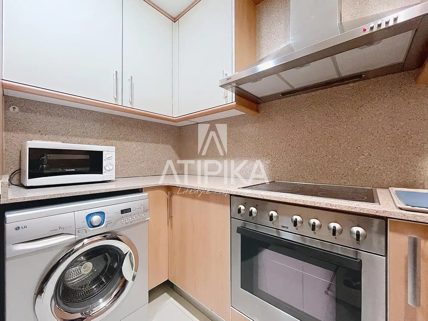 Cocina de Piso en venta en Barcelona con Aire acondicionado, Parquet y Amueblado