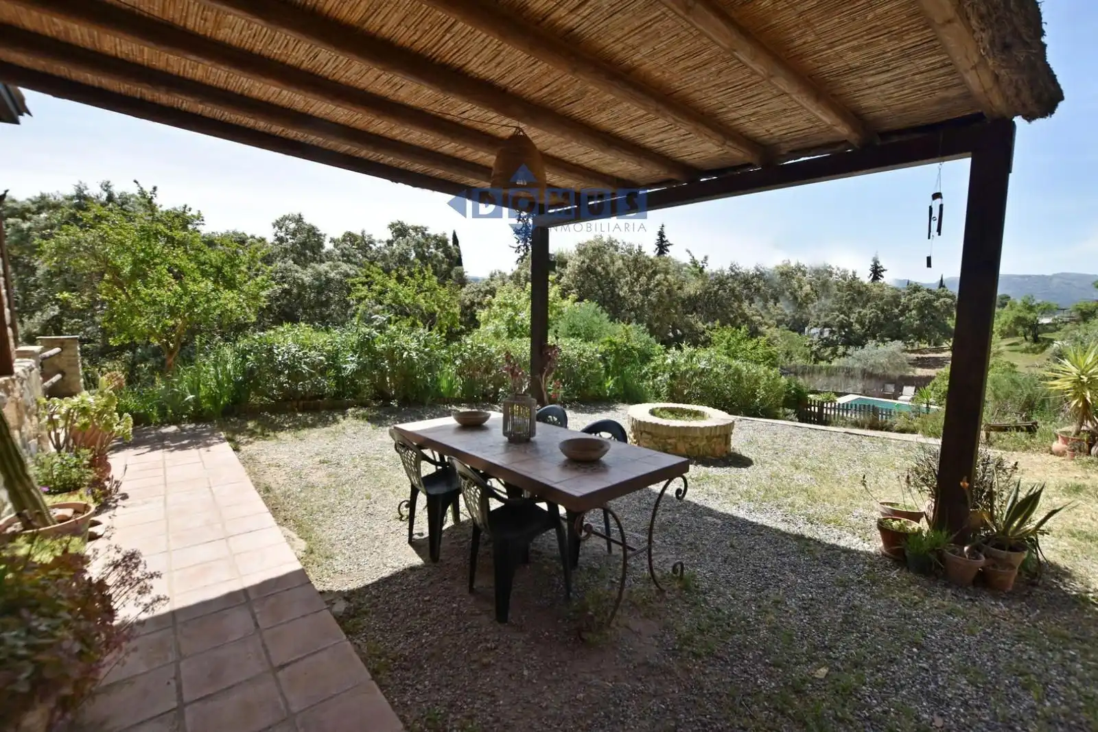 Terraza de Finca rústica en venta en Ronda con Aire acondicionado, Trastero y Piscina