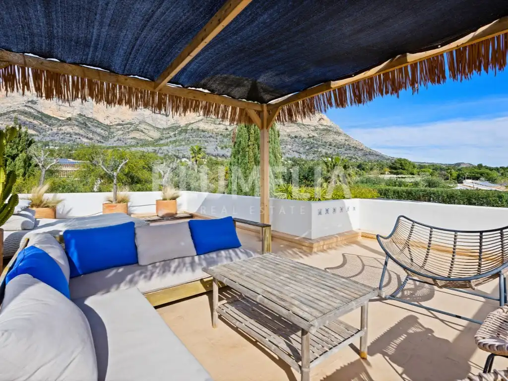 Terraza de Casa o chalet en venta en Jávea / Xàbia con Aire acondicionado, Jardín privado y Terraza