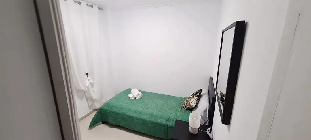Schlafzimmer von Einfamilien-Reihenhaus zur Miete in Alcúdia mit Klimaanlage, Privatgarten und Terrasse