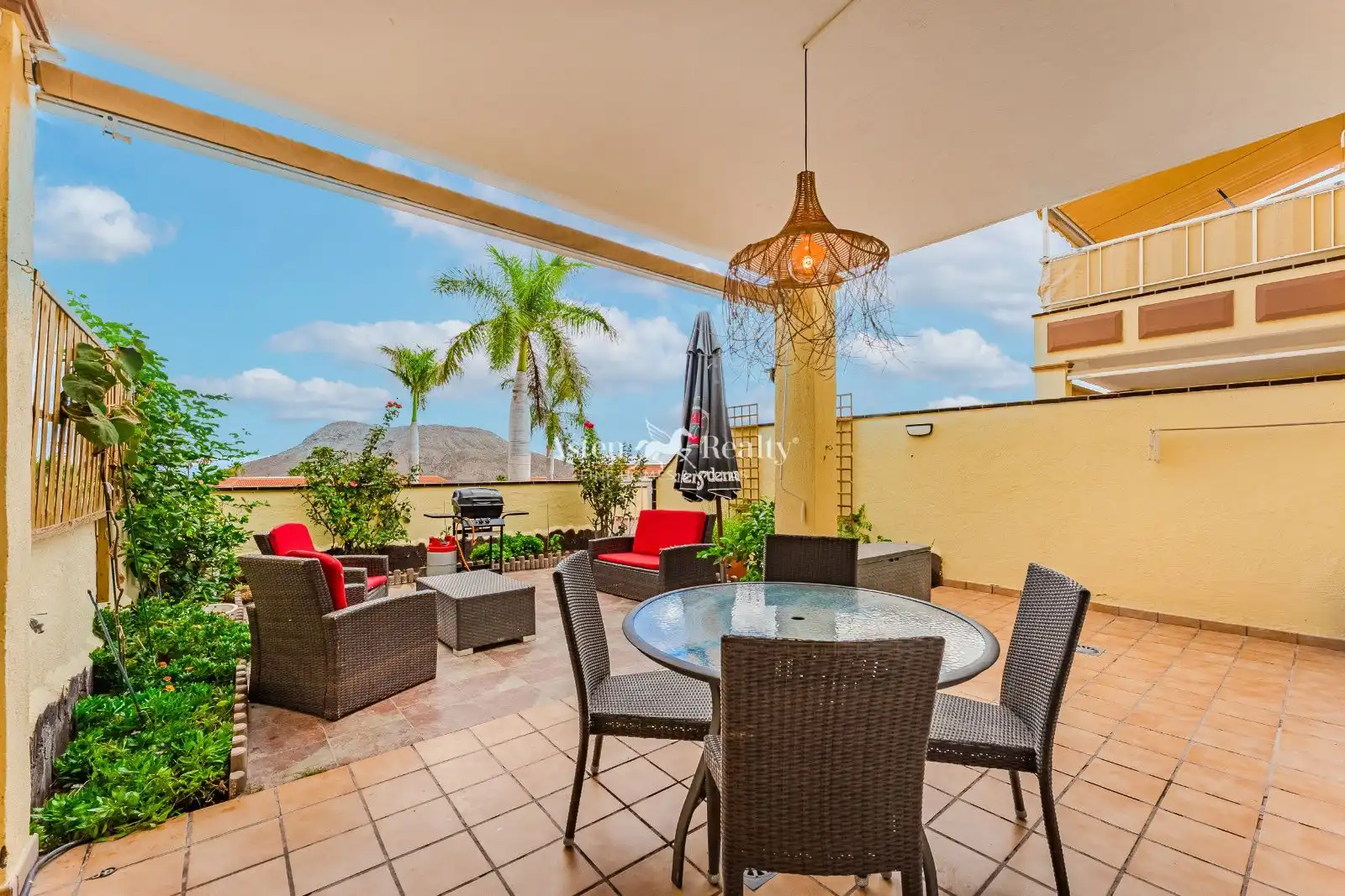 Terraza de Apartamento en venta en Arona con Aire acondicionado, Jardín privado y Terraza