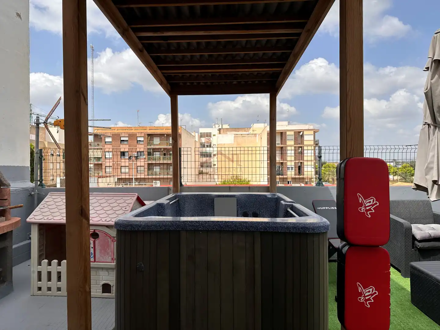 Terrasse von Maisonette zum Verkauf in Elche / Elx mit Klimaanlage, Terrasse und Abstellraum