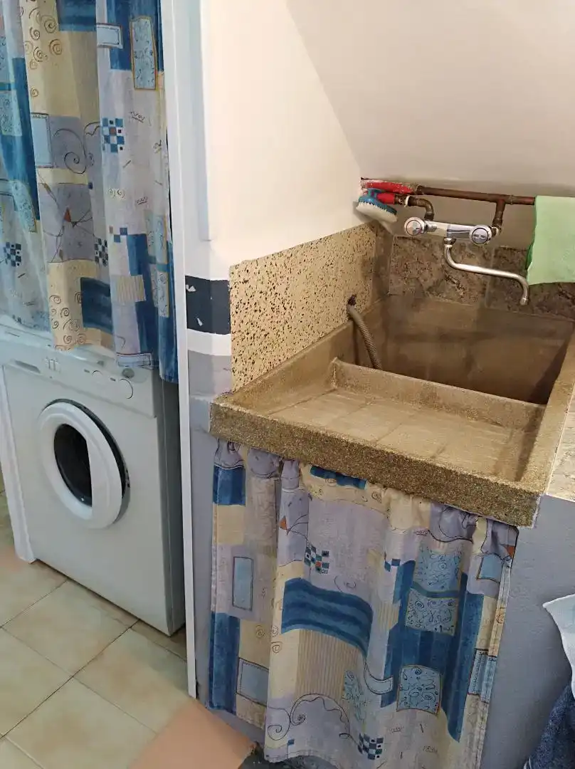 Baño de Casa adosada en venta en Ólvega con Amueblado, Horno y Lavadora