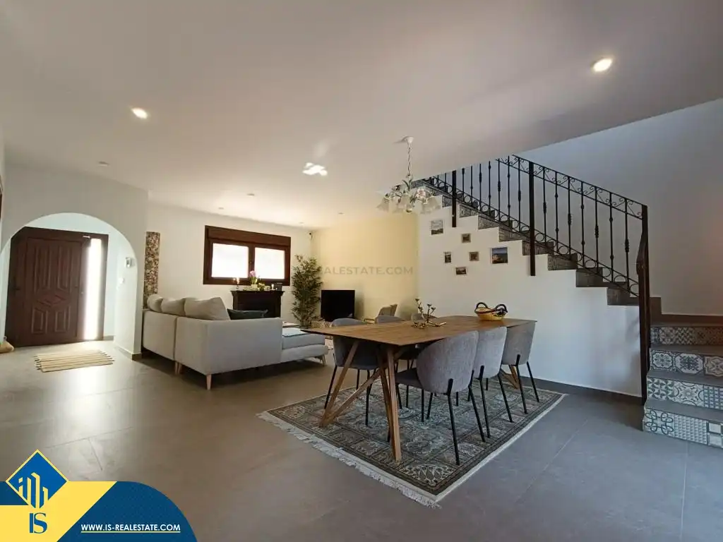 Sala de estar de Casa o chalet en venta en Pilar de la Horadada con Jardín privado, Terraza y Amueblado